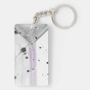 TROS Demisexual pride keychain