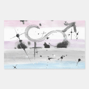 TROS Genderfluid Pride Flag stickers