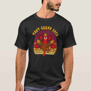 Trot Squad 2022 Thanksgiving Matching Runner Cost T-Shirt