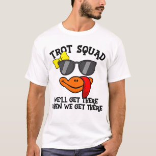 Trot Squad Funny Thanksgiving Women's Trot Squad T-Shirt
