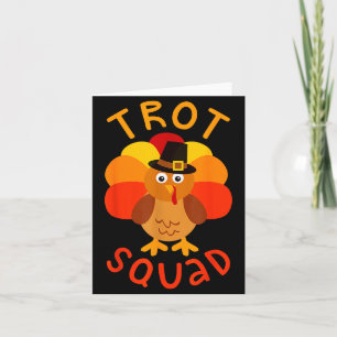 Trot Squad Shirt Men Women Kids Turkey Lgrim Costu Card
