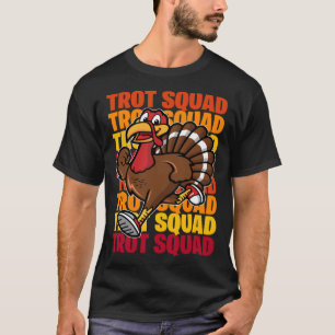Trot Squad Turkey Mask T-Shirt