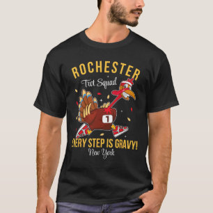 Trot Squad Turkey Thanksgiving New York Rochester T-Shirt