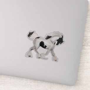 Trotting Gypsy Vanner Horse Pinto Pony