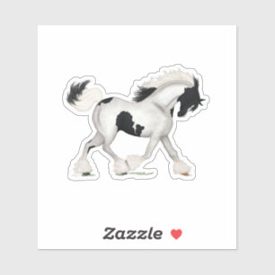 Trotting Gypsy Vanner Horse Pinto Pony
