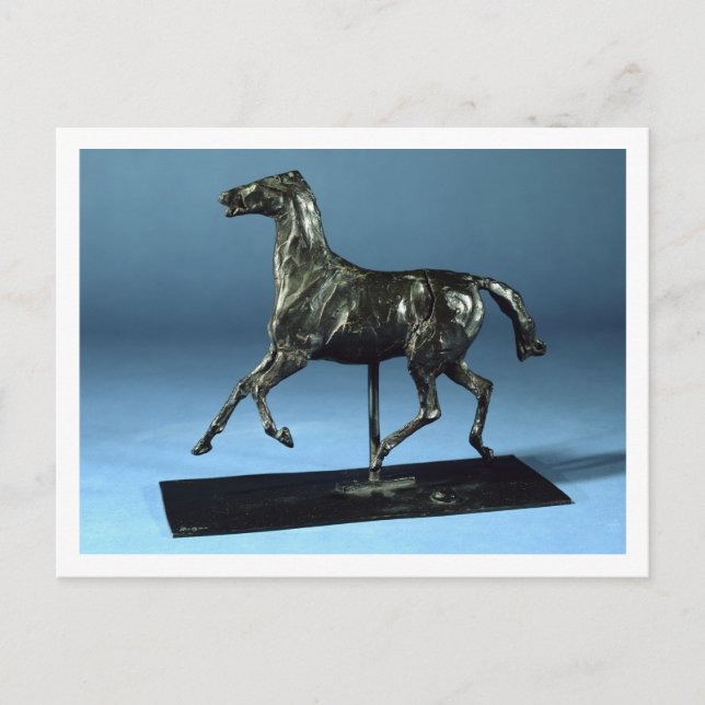 Trotting Horse (bronze) Postcard (Front)