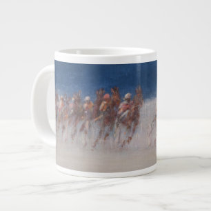 Trotting Races Brittany 2012 Large Coffee Mug