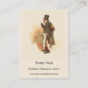 Trotty Veck by Kyd - Charles Dickens' The Chimes Business Card