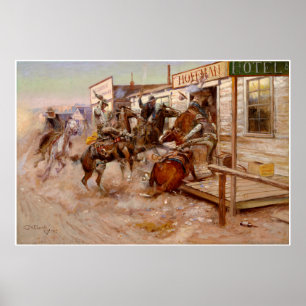 Trouble At The Hotel Poster