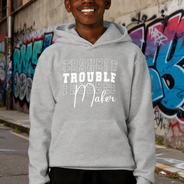 Trouble Maker (kids hoodie trouble maker)
