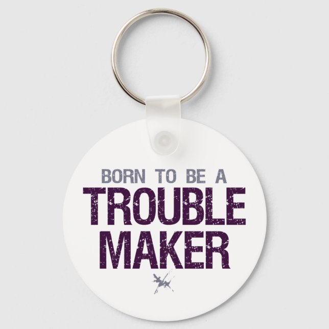 Trouble Maker keychain (Front)