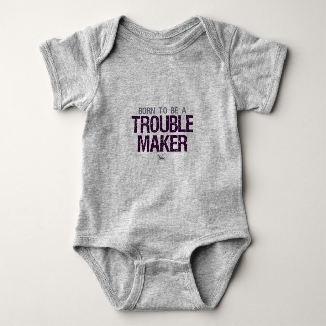 Trouble Maker shirt - choose style & colour (Front)