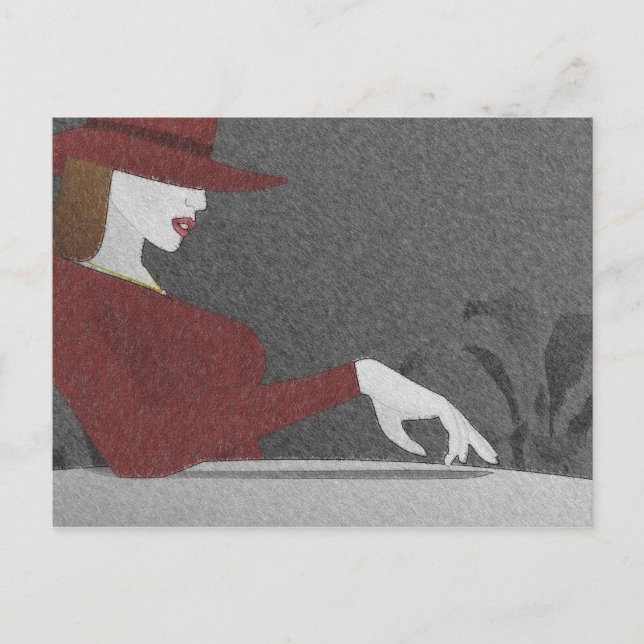 Trouble Waits for Me 4 - Postcard (Front)