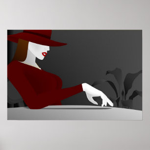 Trouble Waits for Me Poster