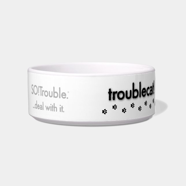 troublecat! bowl (Right)