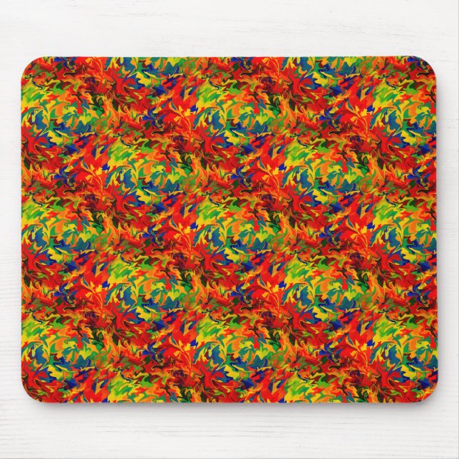 Troubled.... Mouse Pad (Front)