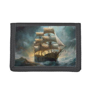 Troubled Waters Trifold Wallet