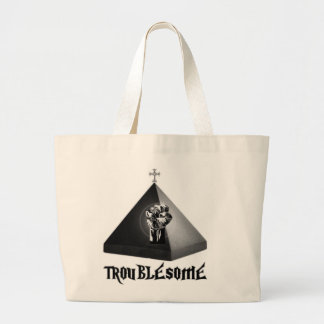 Troublesome Movement Jumbo Tote Bag