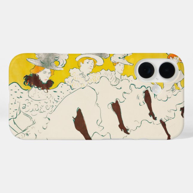 Troupe de Mademoiselle Eglantine, Toulouse Lautrec Case-Mate iPhone Case (Back (Horizontal))