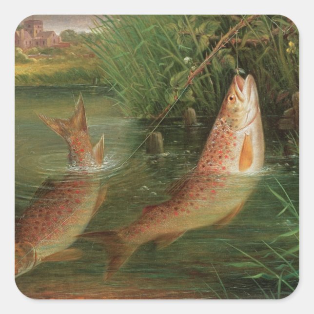 Trout at Winchester Square Sticker (Front)