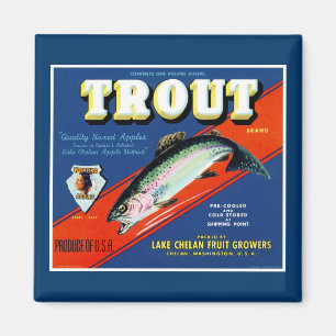 Trout Brand Magnet