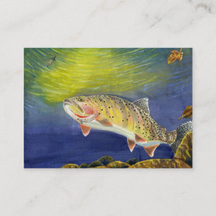 TROUT Business Card Template