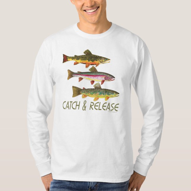 Trout Catch and Release T-Shirt (Front)