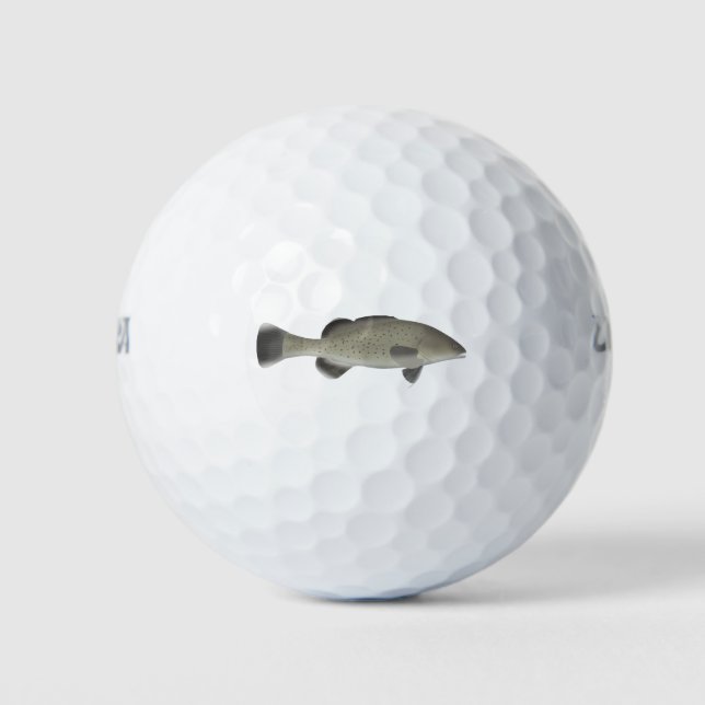 Trout Cod Golf Balls (Front)