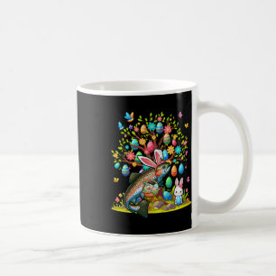 Trout Fish Bunny Easter Eggs Cute Tree Costume Hun Coffee Mug