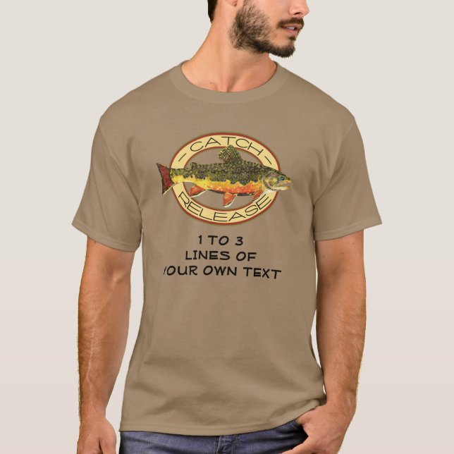 Trout Fisherman T-Shirt (Front)