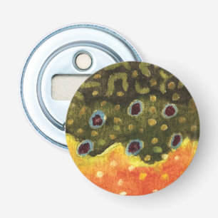 Trout Fisherman's Bottle Opener