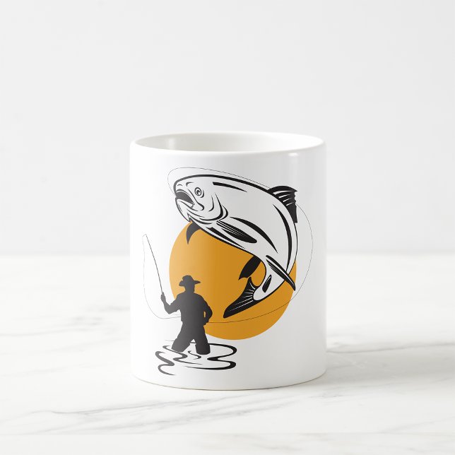 Trout Fishing Coffee Mug (Creator Uploaded)