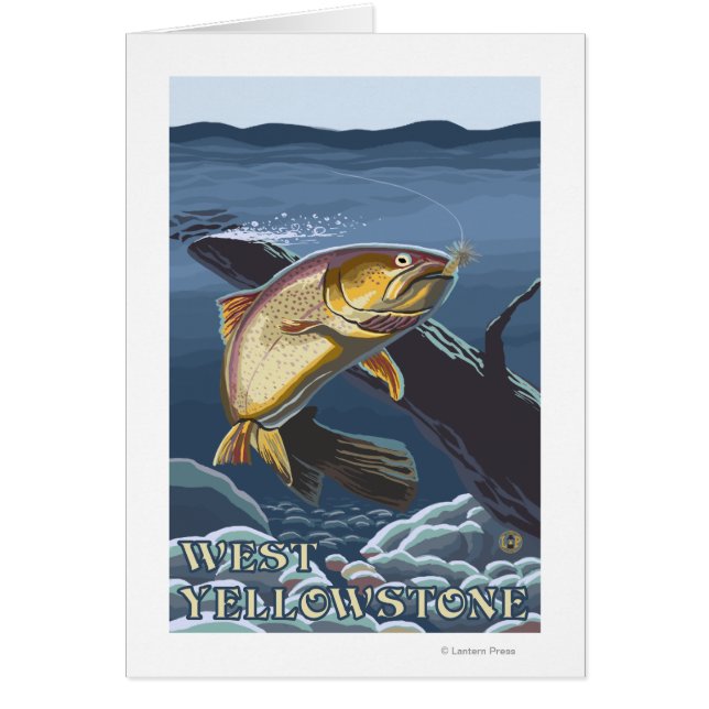 Trout Fishing Cross-Section - West Yellowstone, (Front)