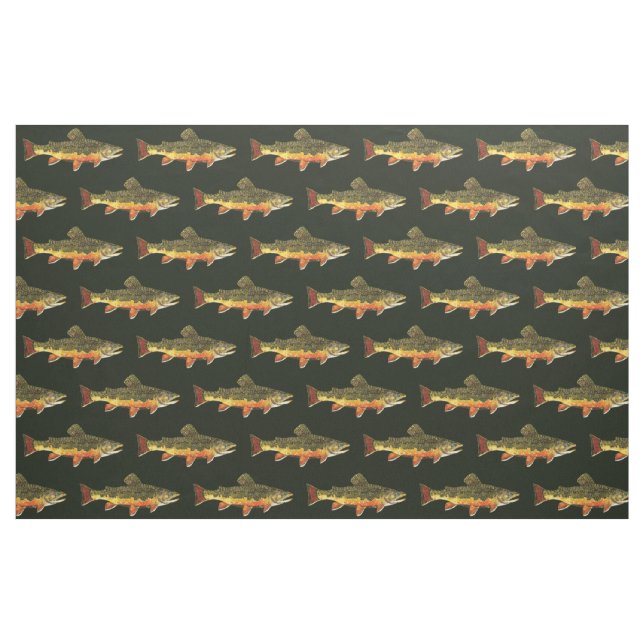 Trout Fishing Fabric (Yard)