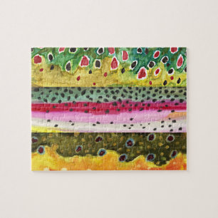 Trout Fishing Jigsaw Puzzle