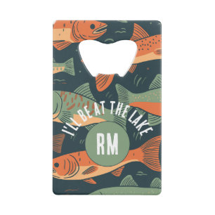 Trout Fishing Monogram