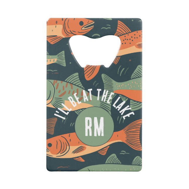 Trout Fishing Monogram (Front)