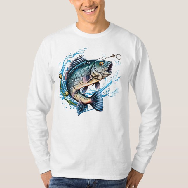 Trout Fishing  T-Shirt (Front)