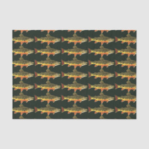 Trout Fishing Tissue Paper
