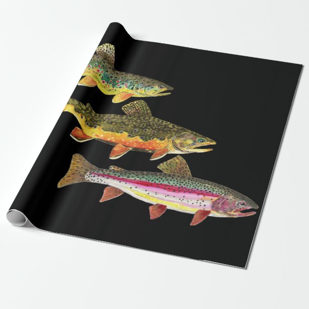 Fish Wrapping Paper Zazzle.co.nz