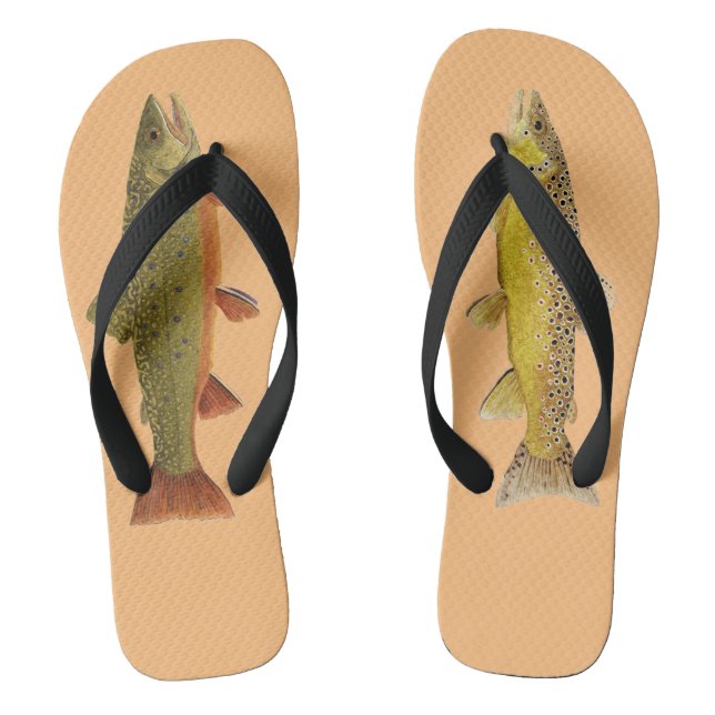 Trout Flip Flops (Footbed)