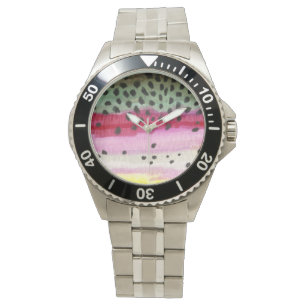 Trout Fly Fisherman Watch