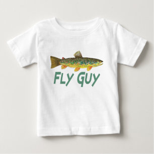 Trout Fly Fishing Baby T-Shirt