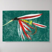Trout Fly Poster
