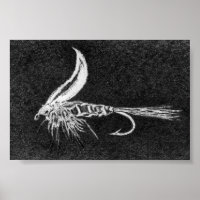 Trout Fly Poster