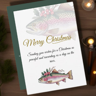 Trout Merry Christmas Invite