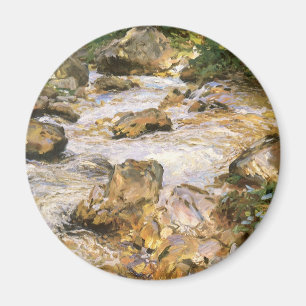 Trout Stream in the Tyrol by John Singer Sargent Magnet