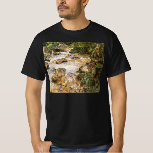Trout Stream in the Tyrol by John Singer Sargent T-Shirt