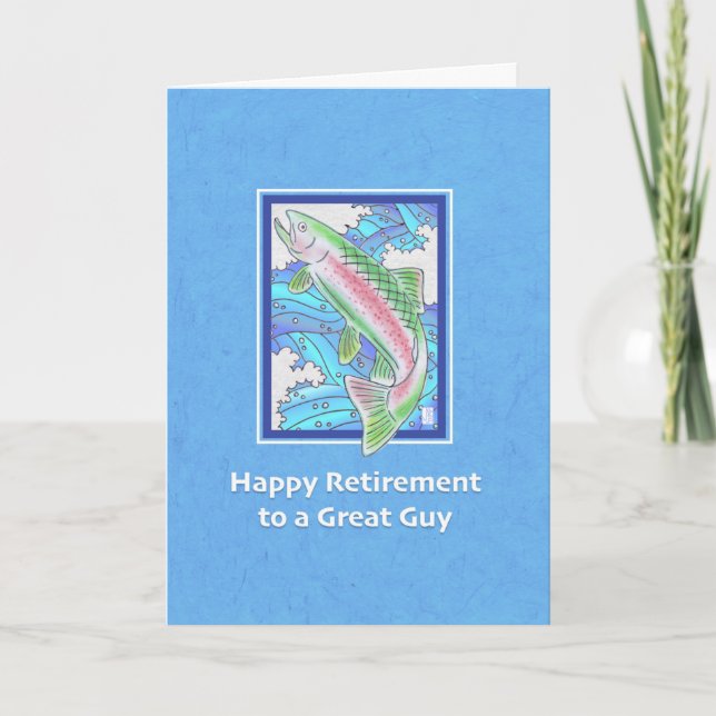 Trout to Great Guy Retirement Card (Front)