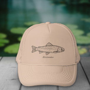 Trout  trucker hat